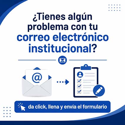QR formulario recuperación del correo institucional